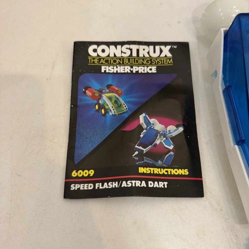 Fisher Price Construx Action Building System Speed Flash Astra Dart Set 6009